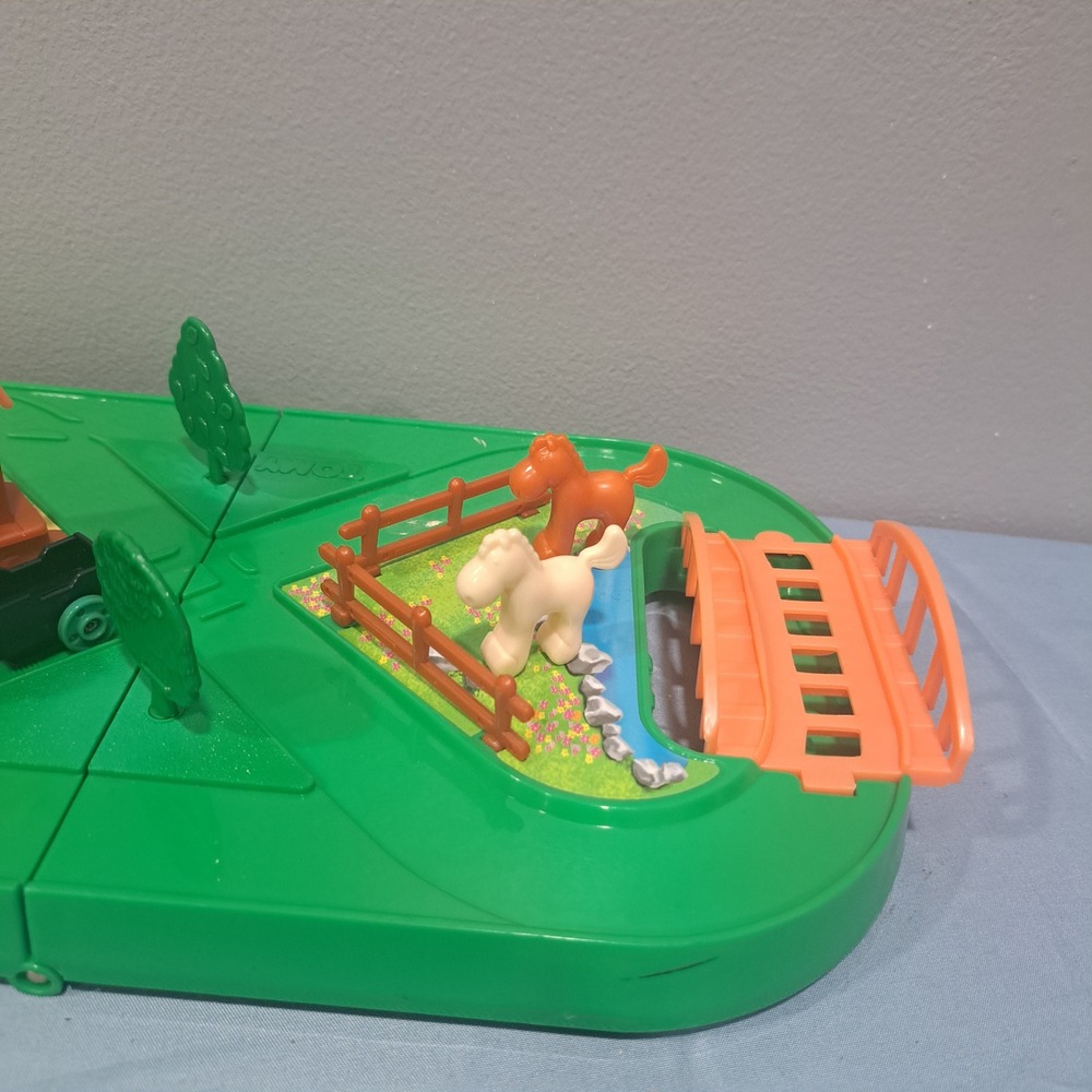 VTG Tomy Thomas & Friends Wind-Up Elsbridge Station Carry Case Play Set Toy 90s - Picture 4 of 5